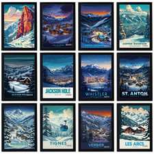 Vintage Ski Resorts Travel
