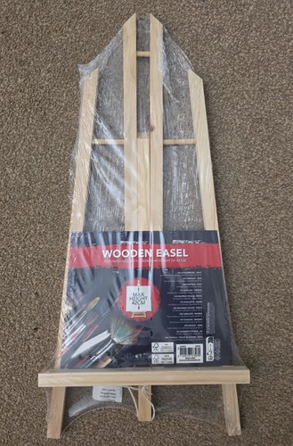 Wooden easel tabletop display - wooden,
