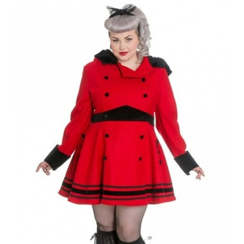 Hell bunny mikaela red - red, double