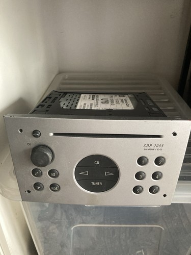 Siemens vdo 2005 cdr car - siemens,