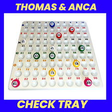 Bingo Tray Recessed Check Tray For 22mm Bingo Balls Bingo Party Bingo session