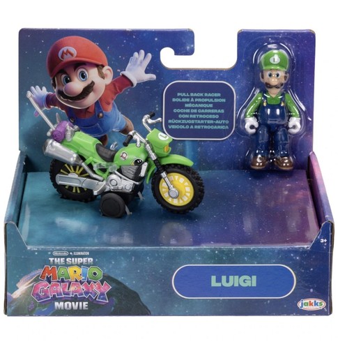 Luigi motorbike figure the - motorbike,