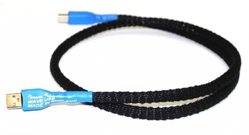 Black rhodium wave usb - rhodium, cable