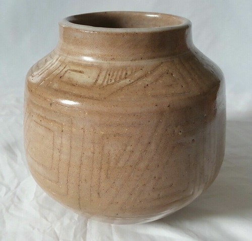 Studio pottery vase fine - pottery,