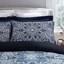 Dorma Kaleidoscope Navy Cotton