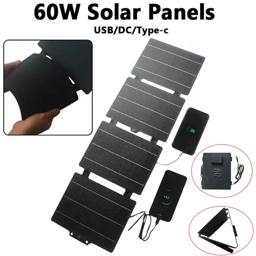 60w foldable solar - solar, panel