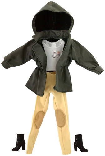 4pc fashion doll - clothes, horse
