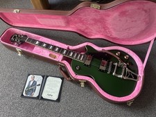 Epiphone Les Paul Standard Joe Bonamassa Inverness Green Bigsby electric guitar