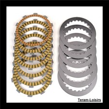 Filled + smooth clutch discs