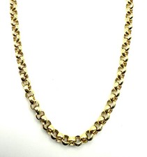 9ct Gold Belcher Chain Yellow