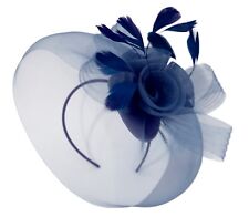 Large Fascinator Headband Aliceband Hat Weddings Ladies Day Races Royal Ascot