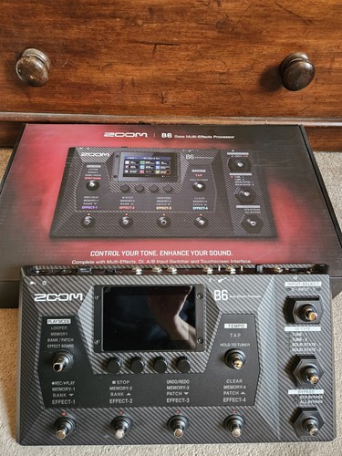 Zoom multi effect processor - zoom,