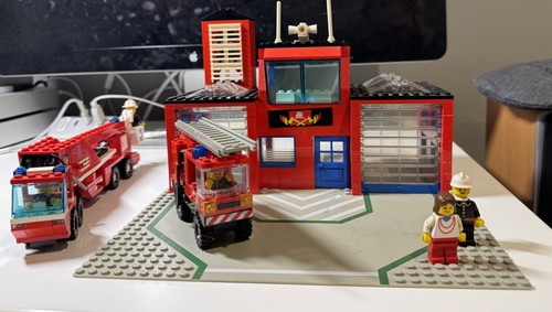 Lego fire station snorkel - station, &