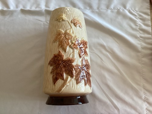 Sylvac vase autumn maple leaf - autumn,