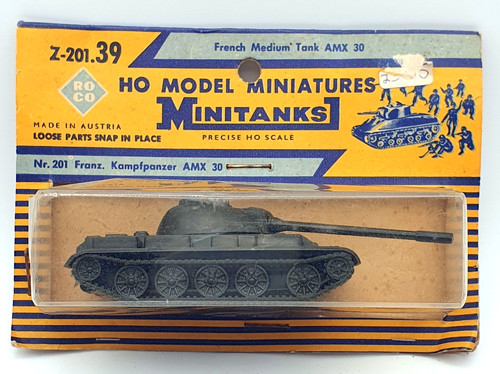 1960 carded roco minitanks - carded,