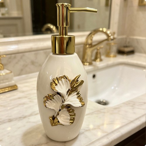 Ceramic soap dispenser glossy - ceramic,