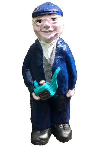 Fred dibnah model figure - model,