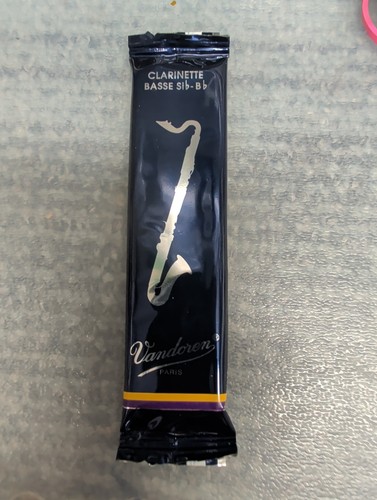 Vandoren bass clarinet - clarinet, reeds