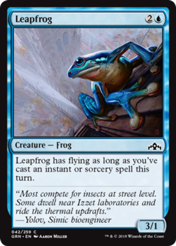 Leapfrog guilds ravnica - leapfrog,