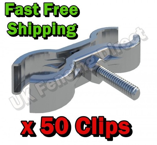 Clips for heras fence - for,