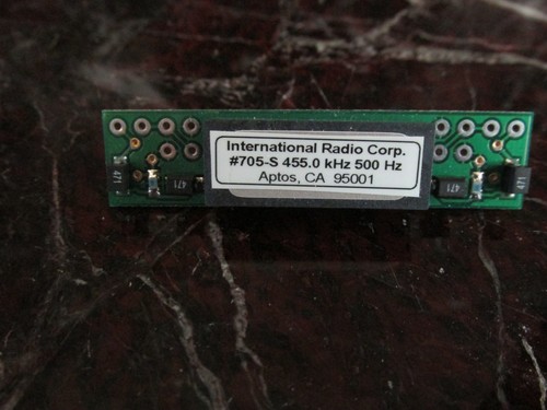 Very rare 500hz - 500hz, cw