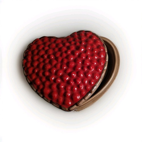 Vintage cherry pie dish kitsch - vintage,