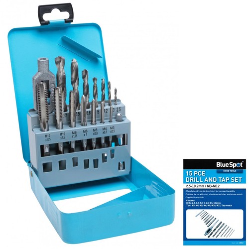 Bluespot 15pcs tap and - bluespot,