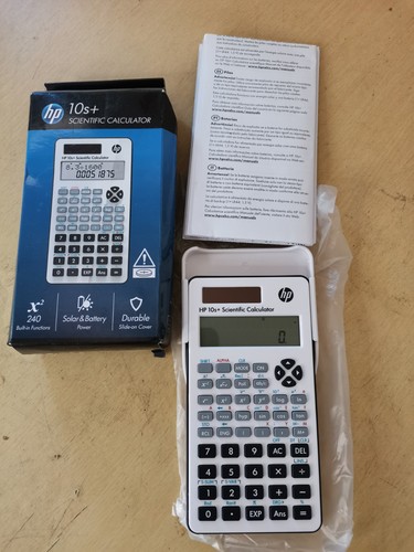 10s scientific calculator - hp, 10s+