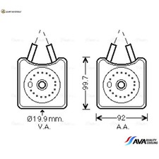OIL COOLER ENGINE OIL VN3215