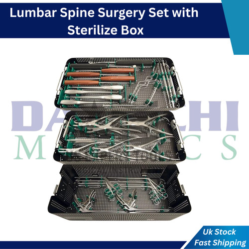 Lumbar spine surgery set - lumbar,