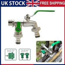 Double Garden Tap with 1/2