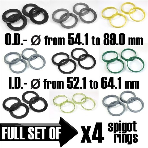 Set spigot rings wheel - set, 4