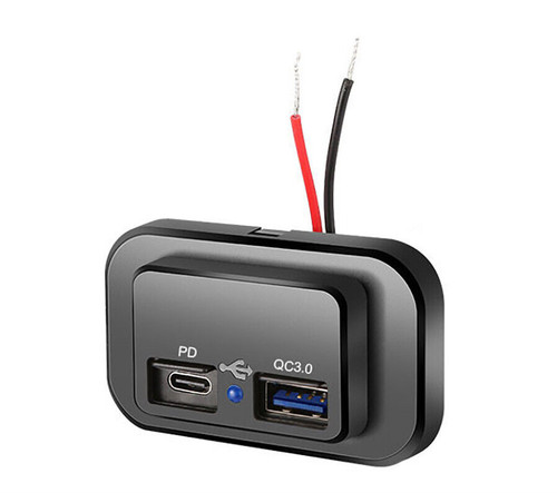 Car charger socket dual - charger, usb