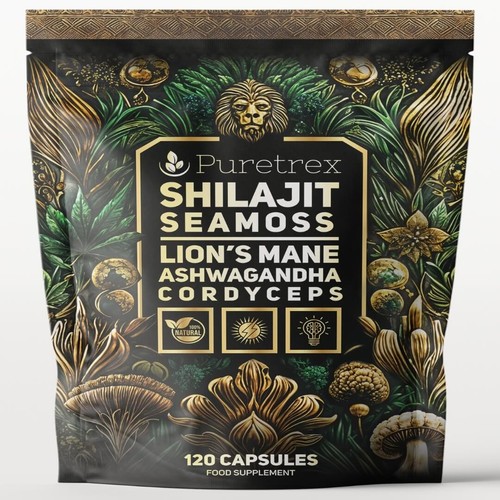 Shilajit sea moss and lions - and,