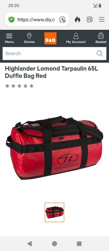 Highlander lomond 65l duffle - lomond,
