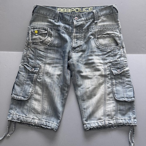 Police cargo shorts - police, w34