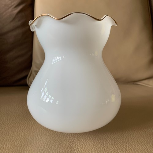 Vintage milk glass tulip - vintage,