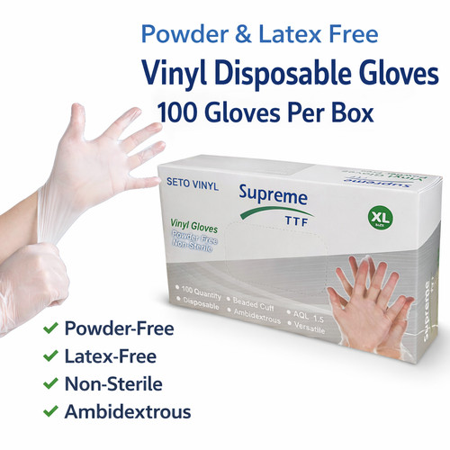 Disposable powder free clear - disposable,