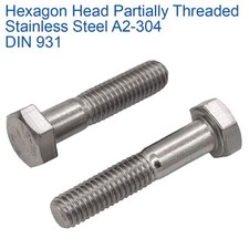 M12 x 160mm HEXAGON HEAD