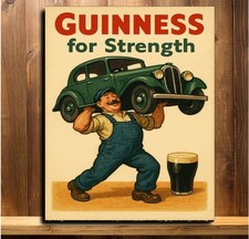 Guinness metal signs