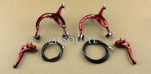 Red old school bmx bike - bmx, mx