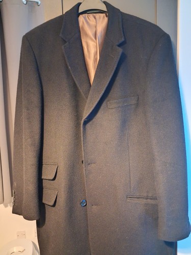 Mens cashmere overcoat jacket - cashmere,