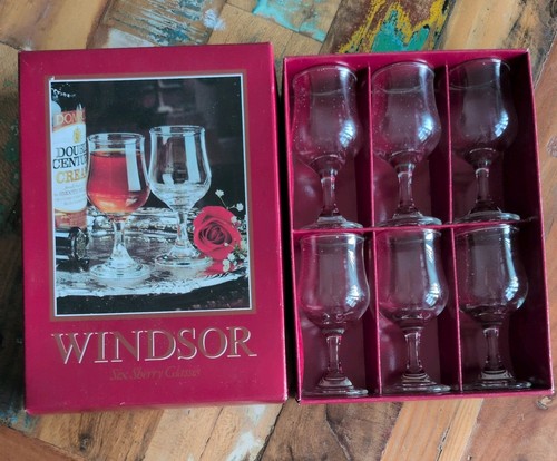 Vintage dema glass set 6 - dema, of
