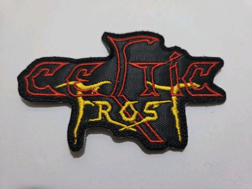 Celtic frost embroidered patch - frost,