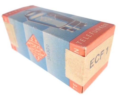 Ecf1 telefunken radio tube - telefunken,