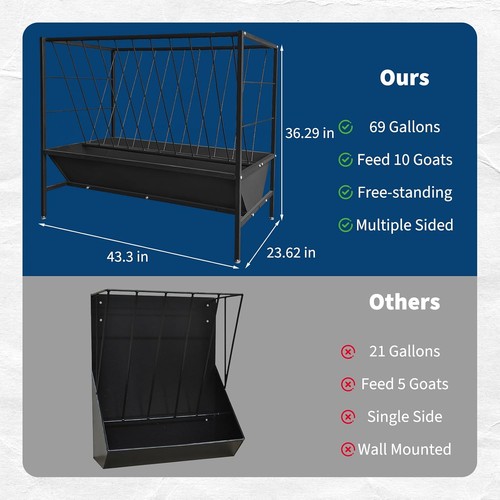 Large hay grain - &,