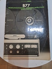 Studer Revox Model B77 Reel To