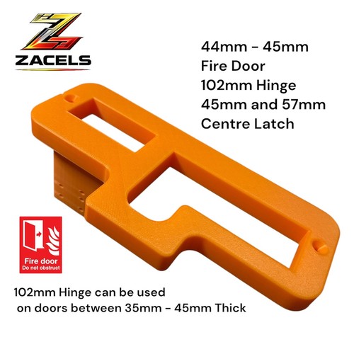 Door hinge and latch jig - latch,