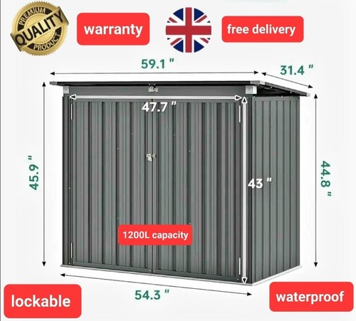 Large store garden lockable - large,