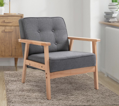 Vintage style danish armchair - vintage,